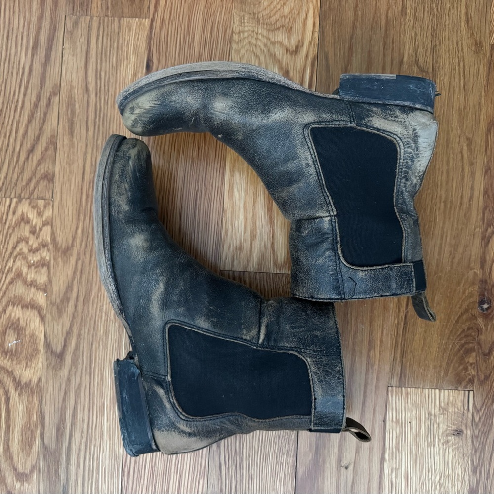 Matisse Vintage Black Leather Boots